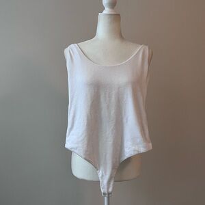 naked wardrobe Soft White Bodysuit